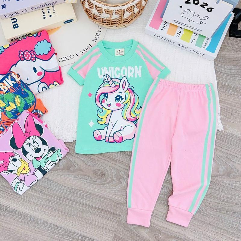 Cotton Terno T-Shirt & Jogger pants set for 1-5 years old