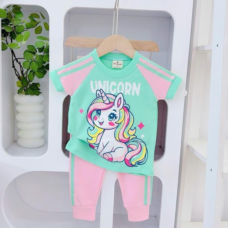 Cotton Terno T-Shirt & Jogger pants set for 1-5 years old