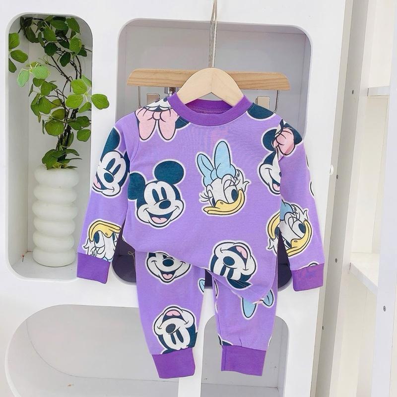 Cotton terno longsleeves and pajama sleepwear set for 6-10 years old II