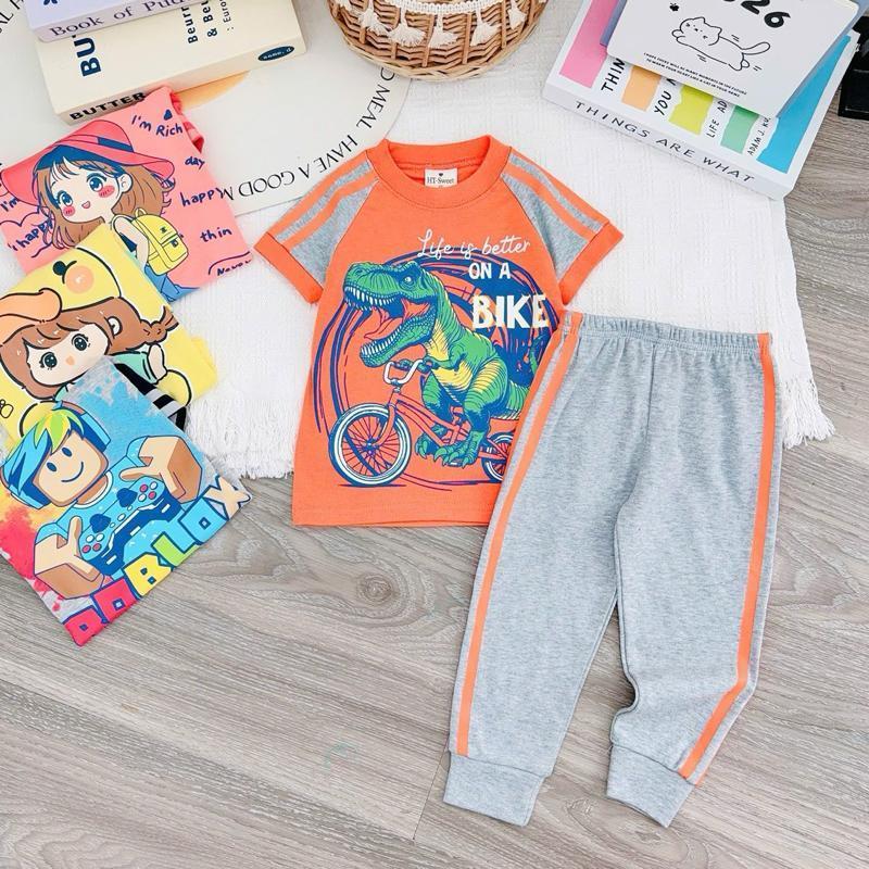 Cotton Terno T-Shirt & Jogger pants set for 1-5 years old II