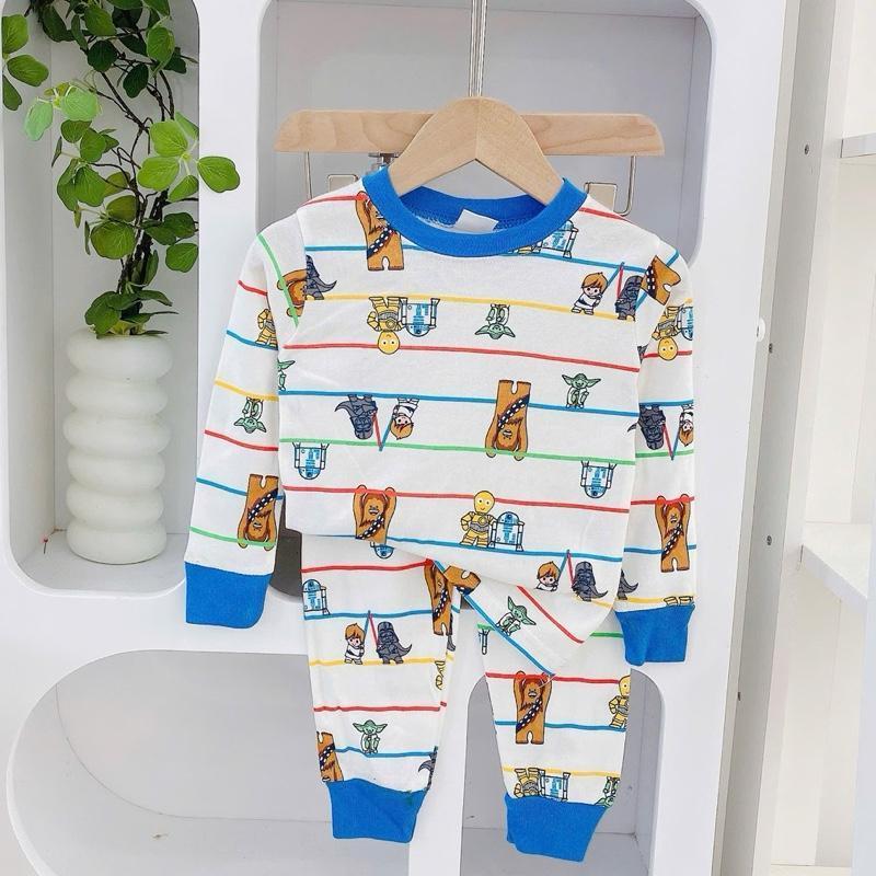 Cotton Terno Longsleeve and Pajama sleepwear set for 1-5 years old V
