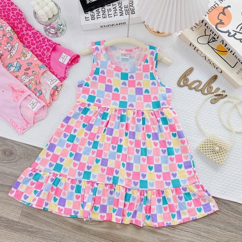 Cotton Dress for 4-10 Years Old