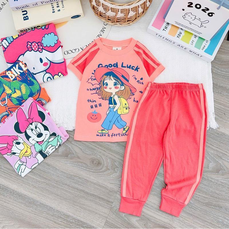 Cotton Terno T-Shirt & Jogger pants set for 1-5 years old