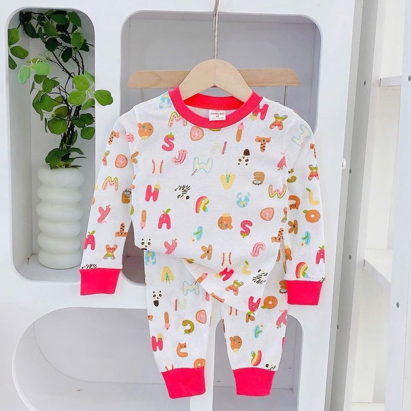 Cotton terno longsleeves and pajama sleepwear set for 6-10 years old II