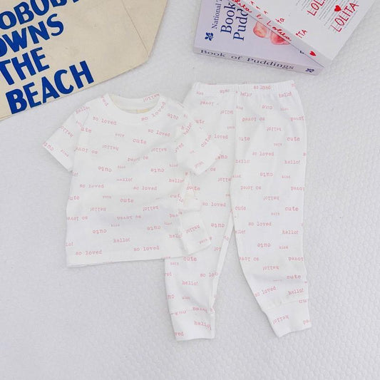 Pure Cotton T-Shirt & Pajama Sleepwear set for 1-5 years old