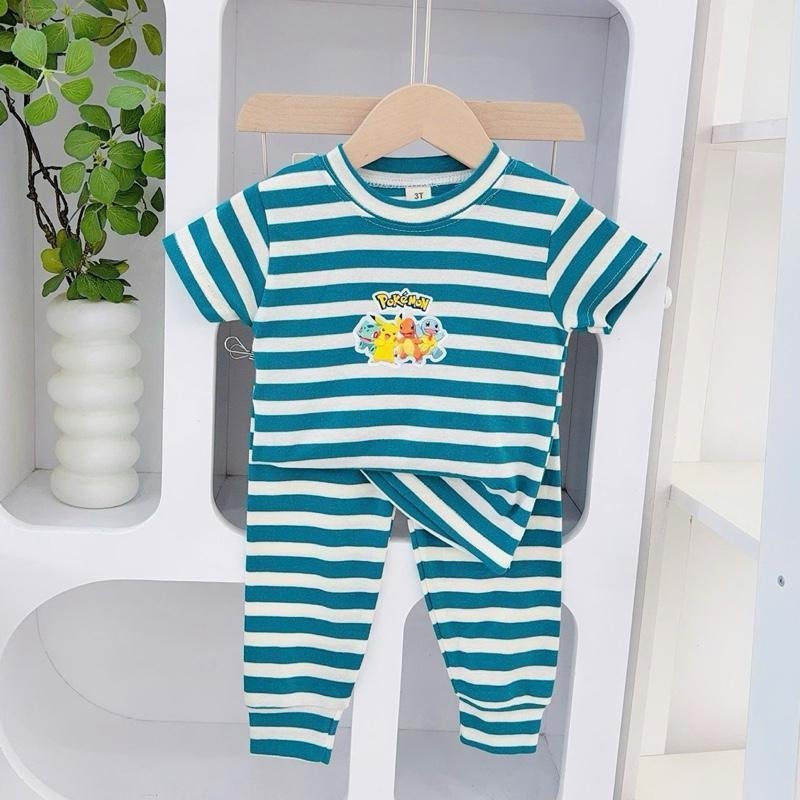 Cotton Terno Tshirt and Pajama sleepwear Set for 1-5 years old III